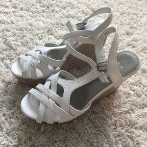 Brash heels white